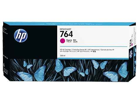 HP 764 300-ml Magenta Ink Cartridge
